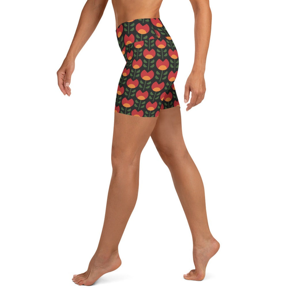 Black History Month Yoga Shorts