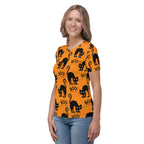 Black Kitty Halloween T-shirt