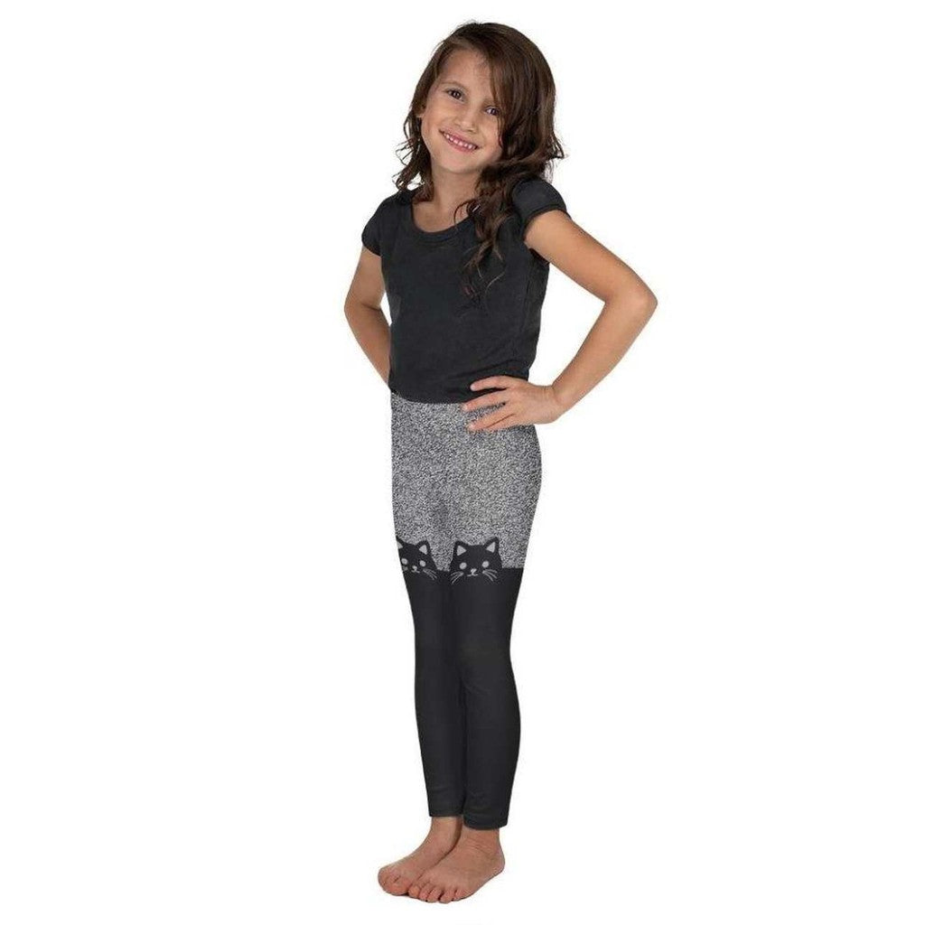 Black Kitty Kid's Leggings