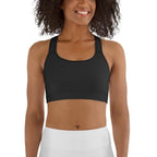 Black Kitty Sports Bra