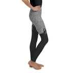 Black Kitty Youth Leggings