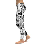 Black & White Comic Book Leggings