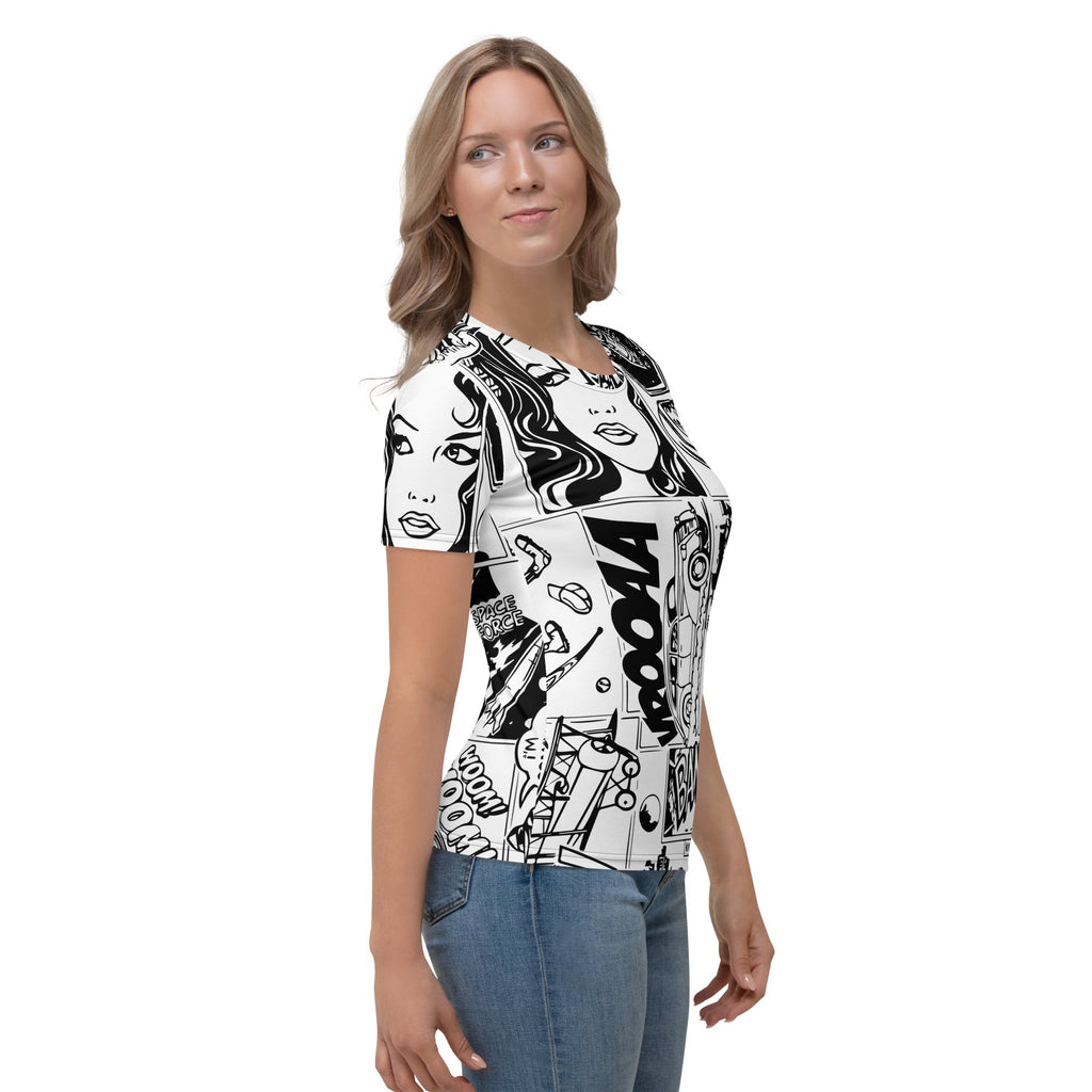 Black & White Comic Book T-shirt