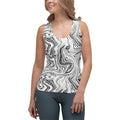 Black & White Marble Tank Top