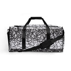 Black & White Ombre Duffle Bag