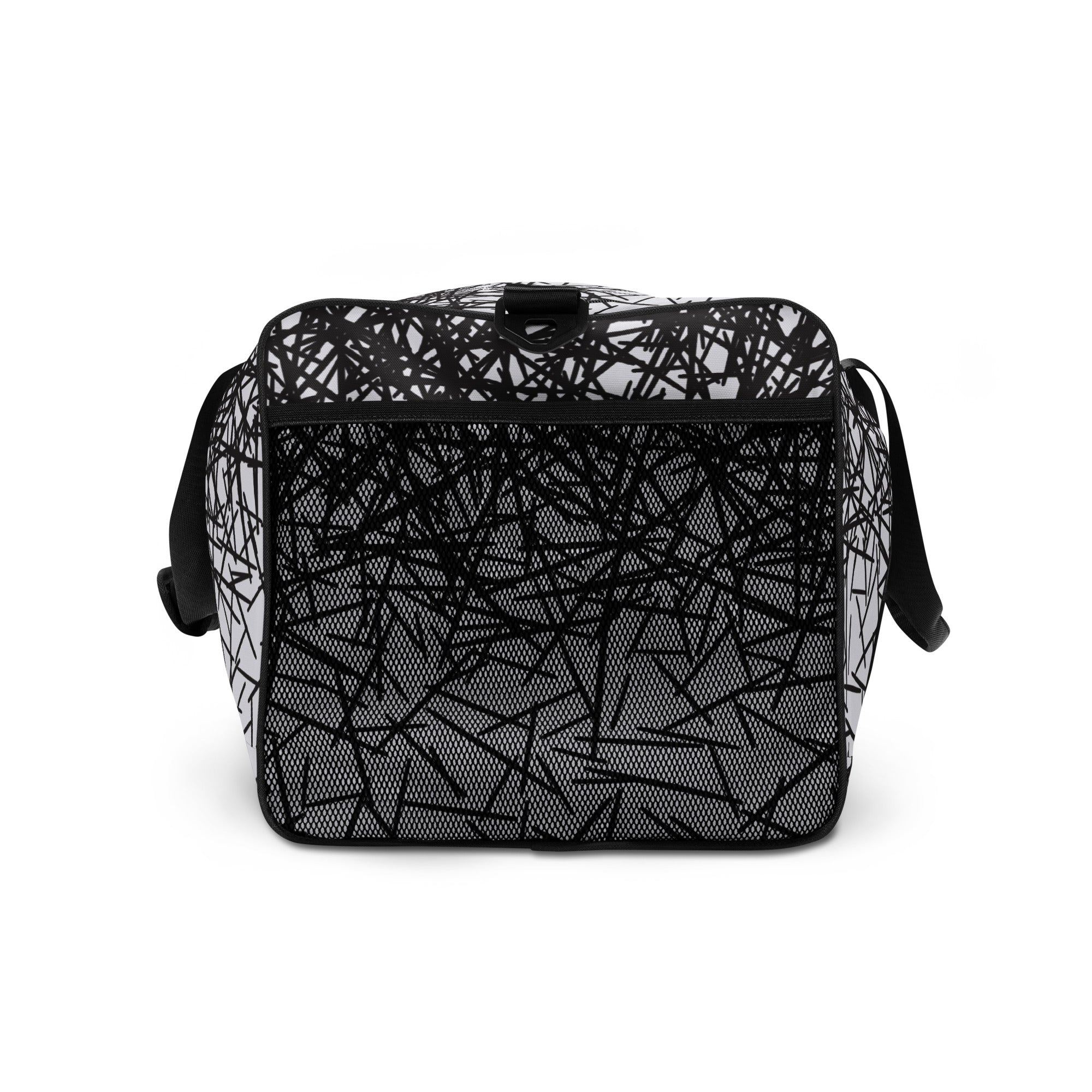 Black & White Ombre Duffle Bag