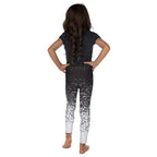 Black & White Ombre Kid's Leggings
