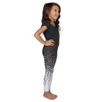 Black & White Ombre Kid's Leggings