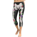 Blooming Skeleton Capris