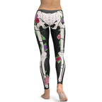 Blooming Skeleton Leggings