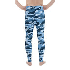 Blue Camo Men's Leggings