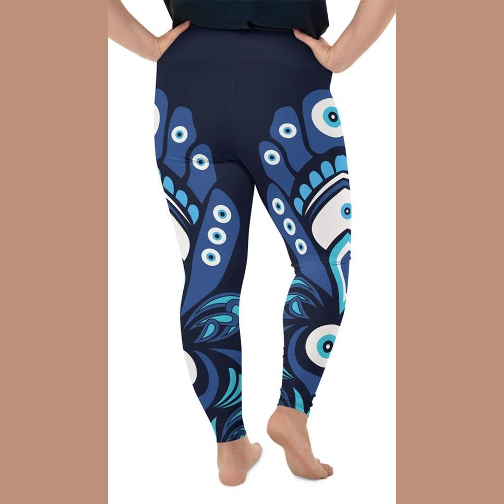 Blue Eye Plus Size Leggings