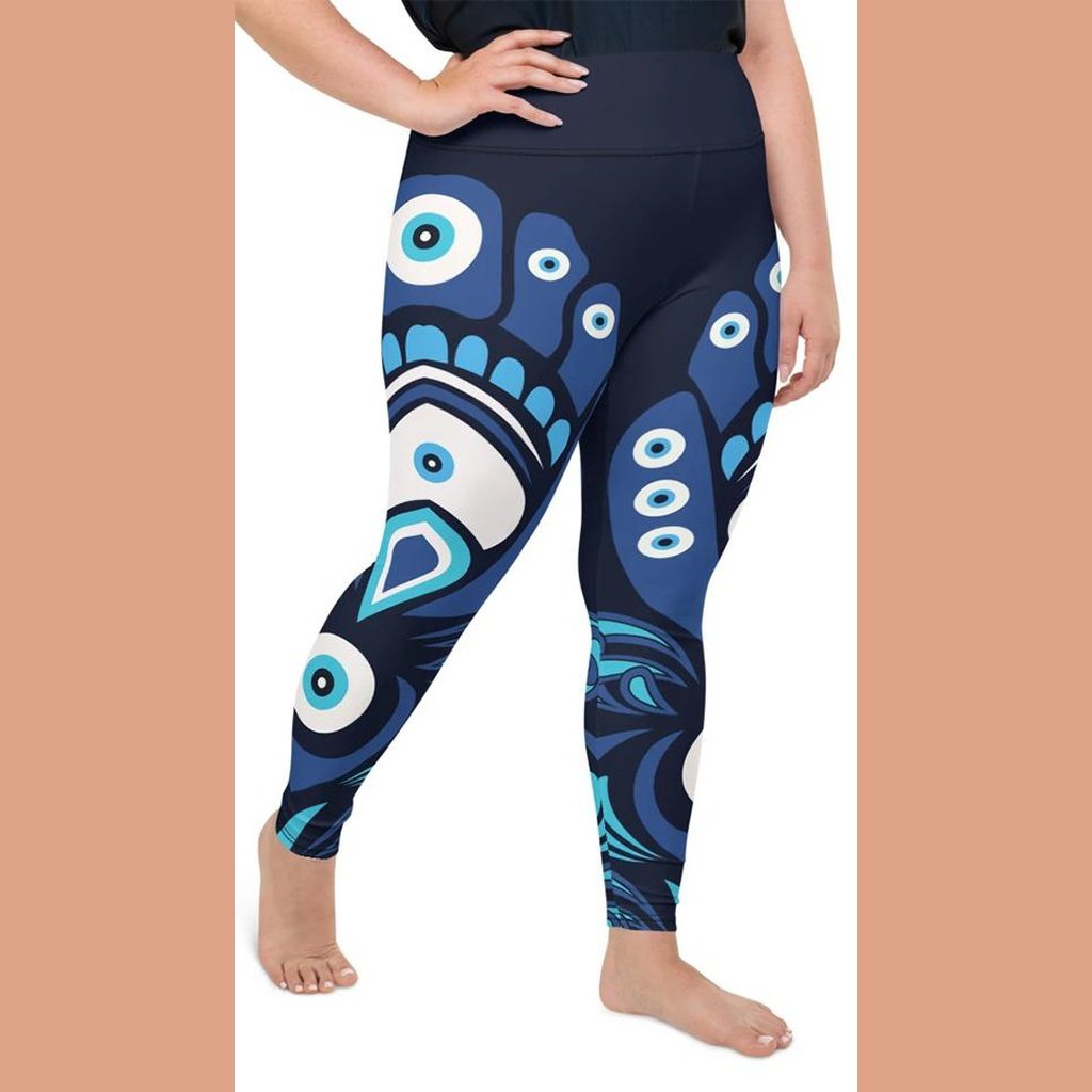 Blue Eye Plus Size Leggings