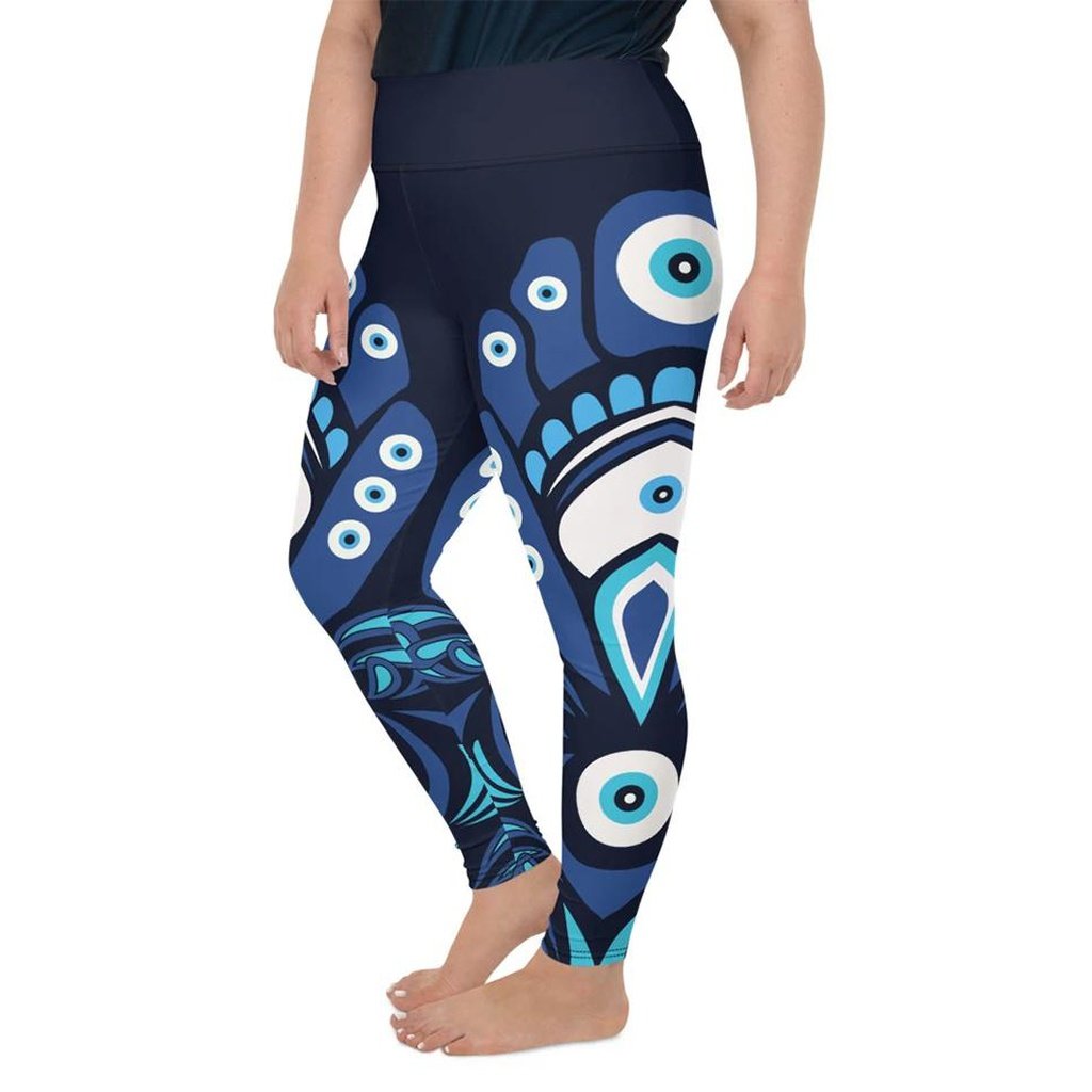Blue Eye Plus Size Leggings