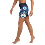 Against the Evil Eye Yoga Shorts
