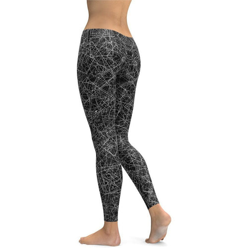Blurred Lines Leggings - FiercePulse - Premium Workout Leggings - Yoga Pants