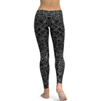 Blurred Lines Leggings - FiercePulse - Premium Workout Leggings - Yoga Pants