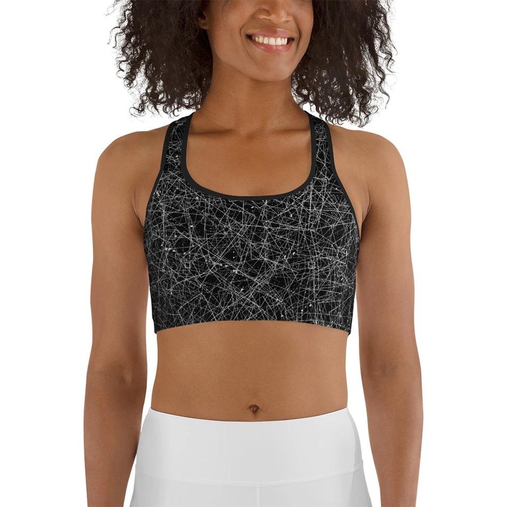Blurred Lines Sports Bra