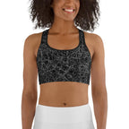 Blurred Lines Sports Bra