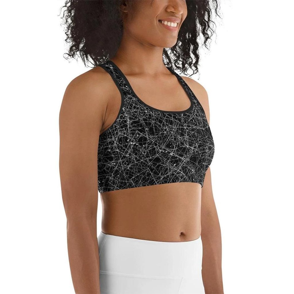 Blurred Lines Sports Bra