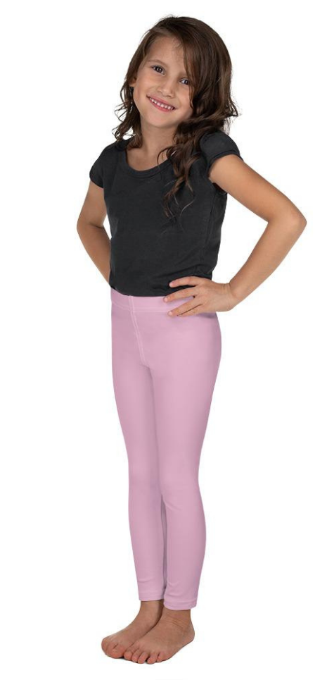 Blush Pink Kid's Leggings