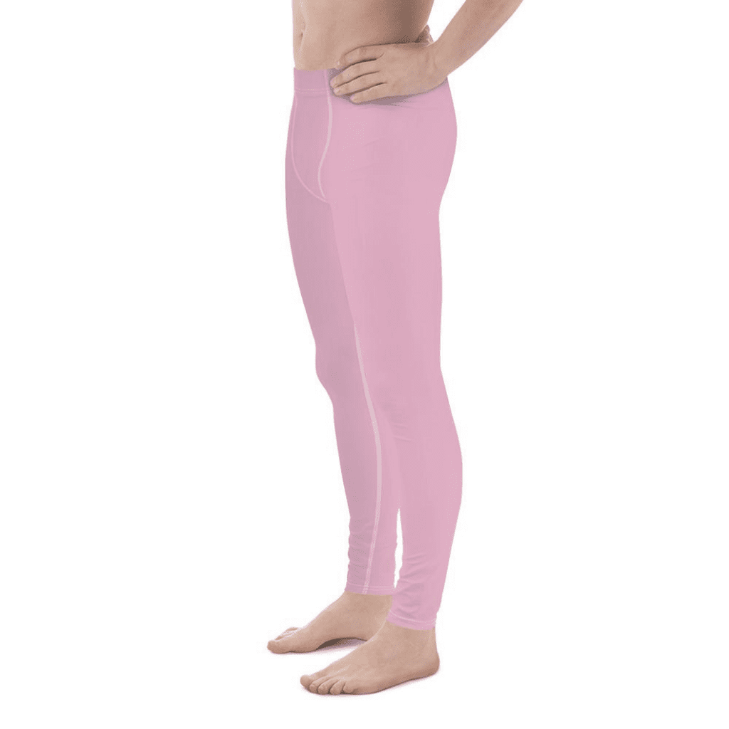 Blush Pink Men's Leggings