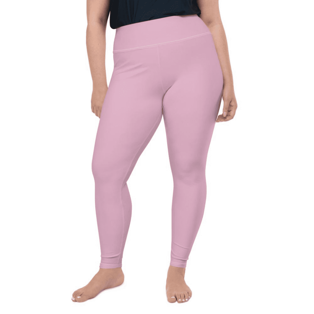 Blush Pink Plus Size Leggings