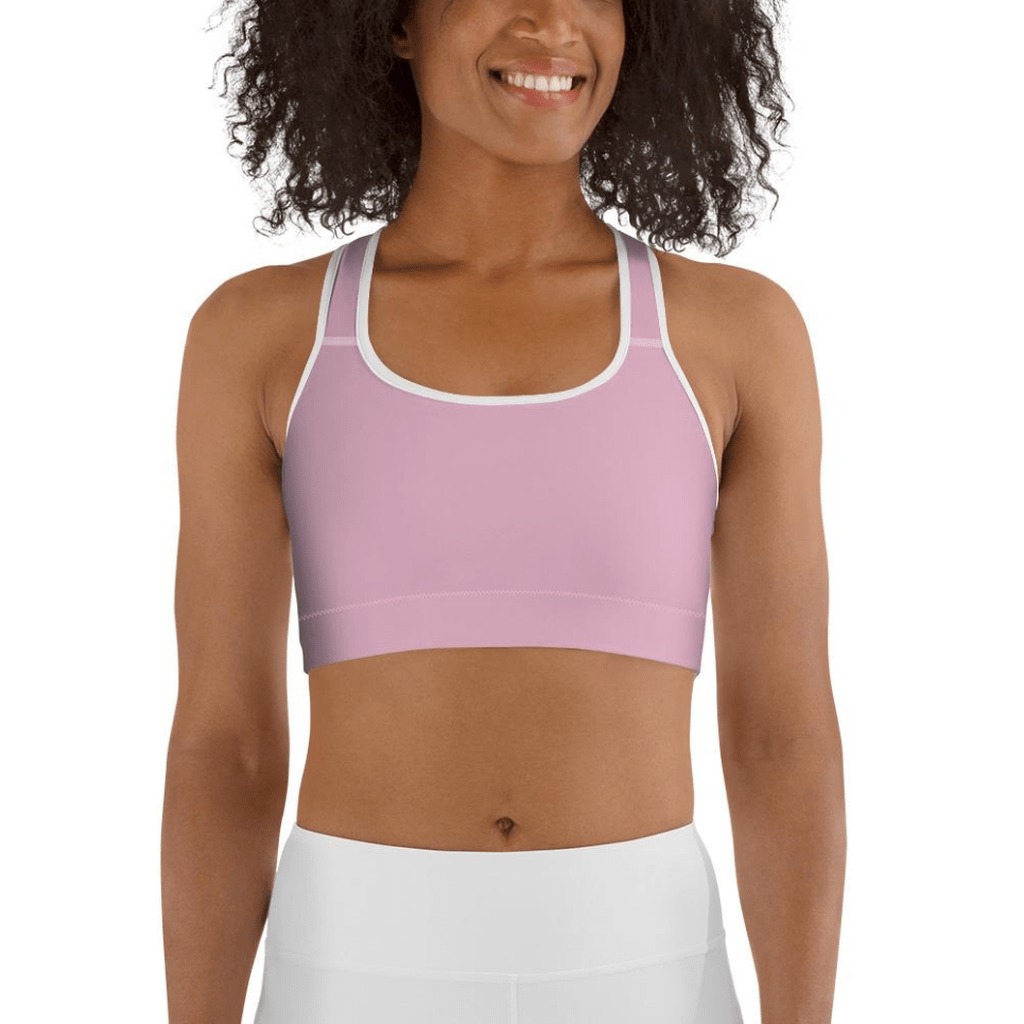 Blush Pink Sports Bra