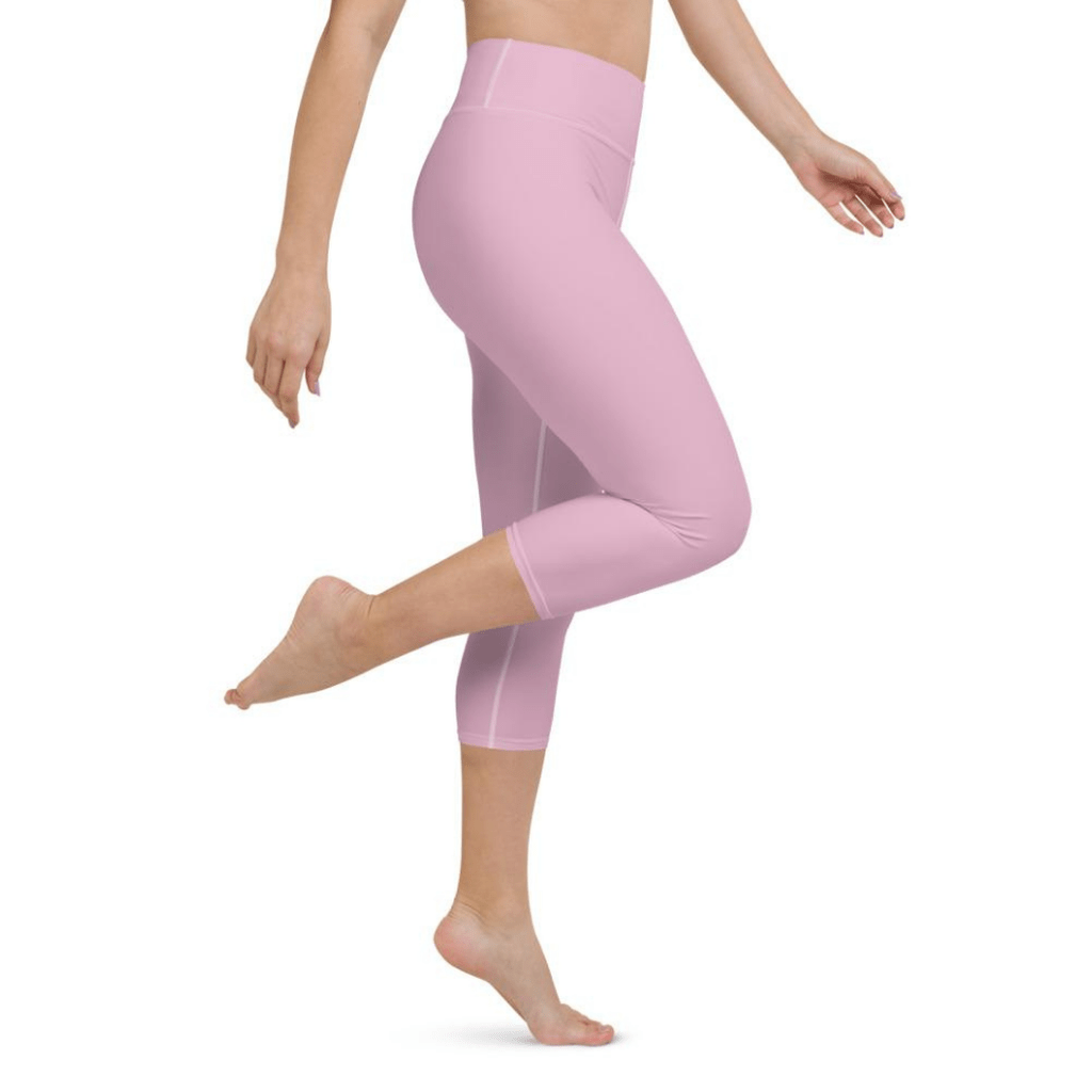 Blush Pink Yoga Capris