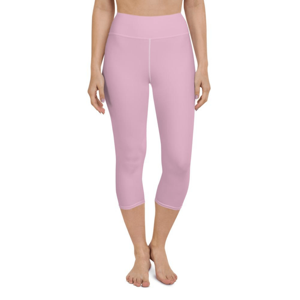 Blush Pink Yoga Capris
