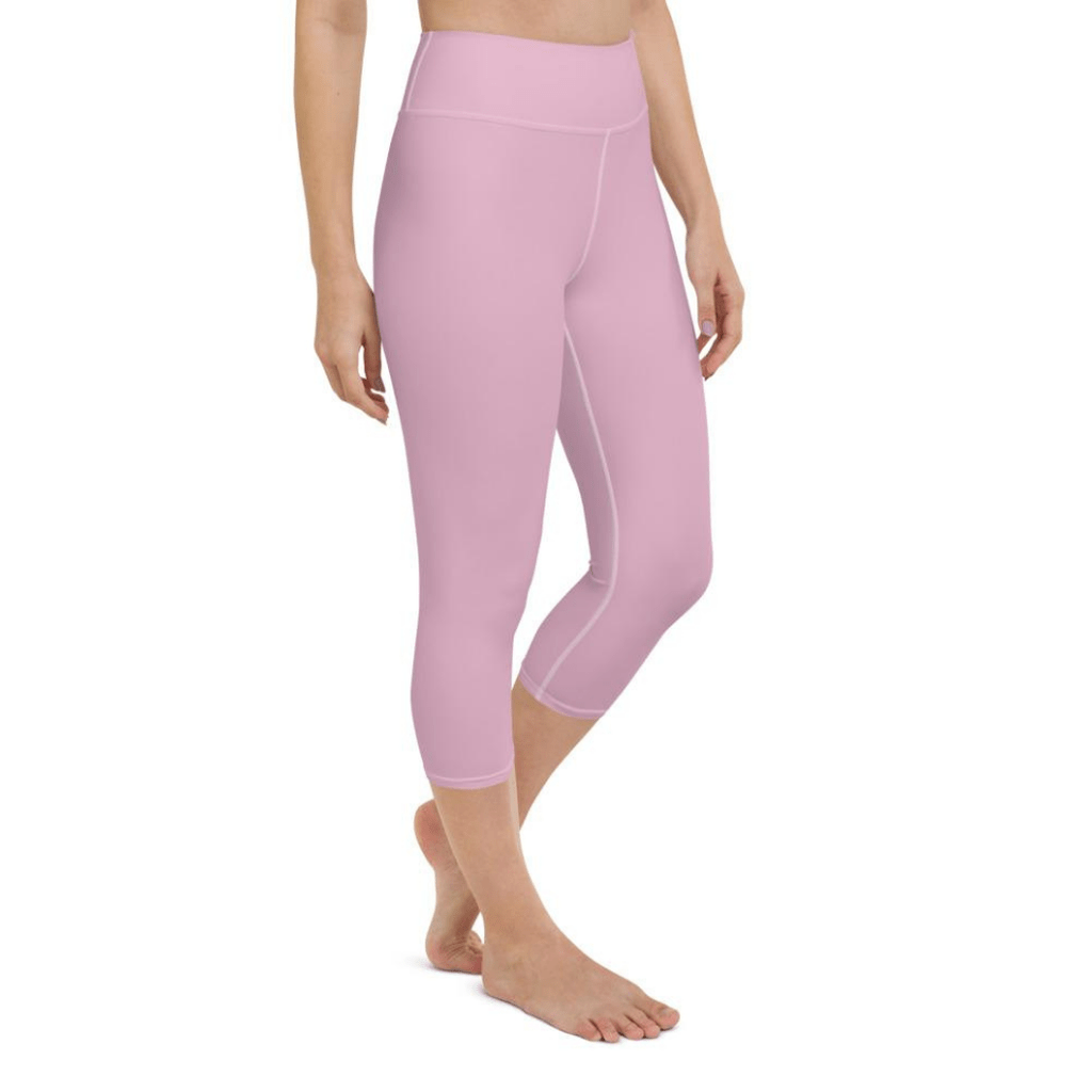 Blush Pink Yoga Capris