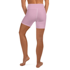 Blush Pink Yoga Shorts