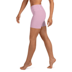 Blush Pink Yoga Shorts