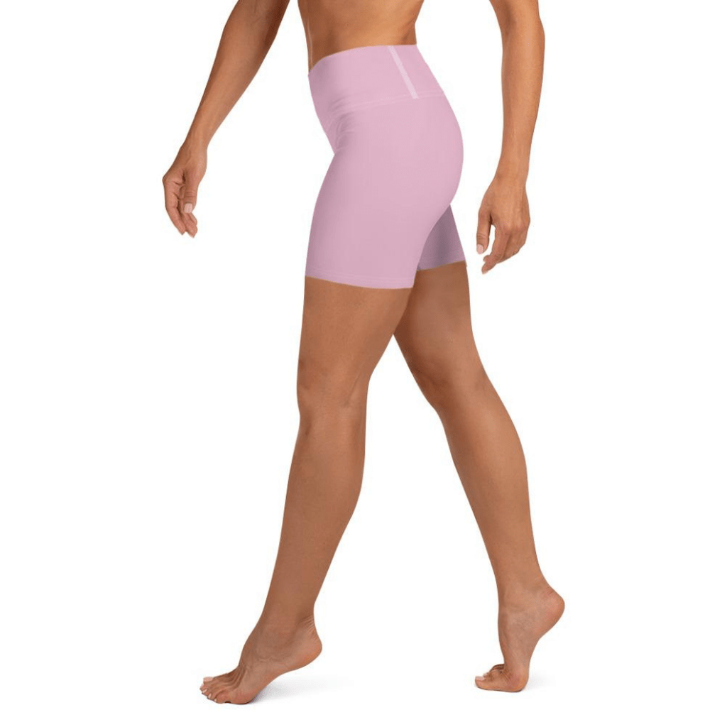 Blush Pink Yoga Shorts