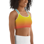 Bohemian Rainbow Sports Bra