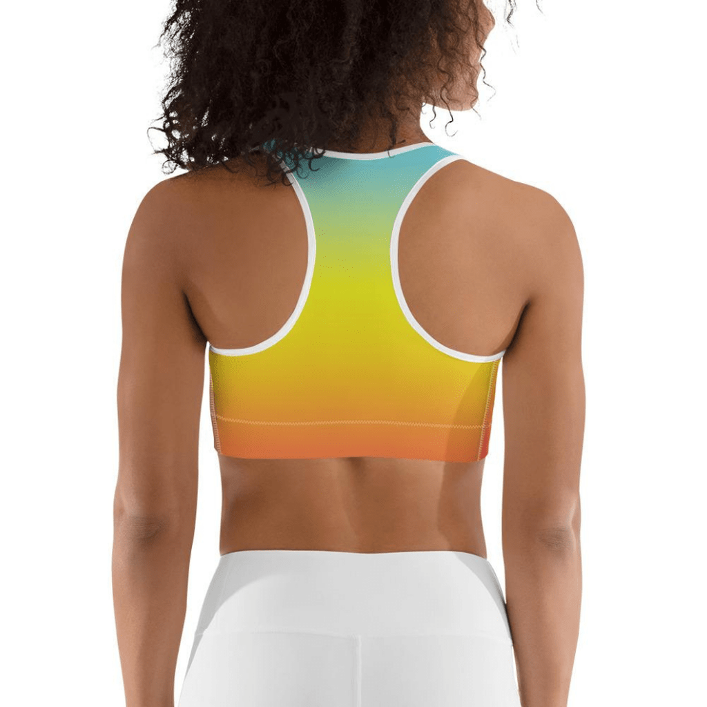 Bohemian Rainbow Sports Bra