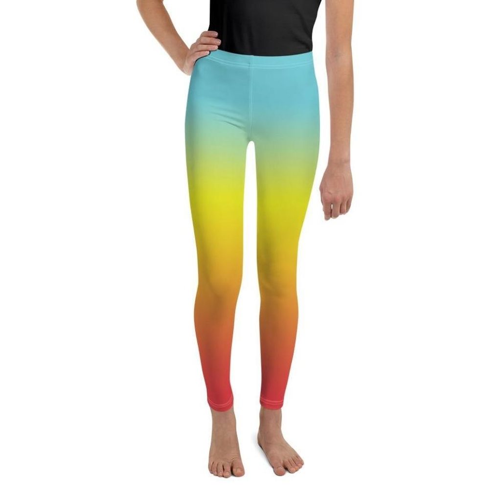 Bohemian Rainbow Youth Leggings