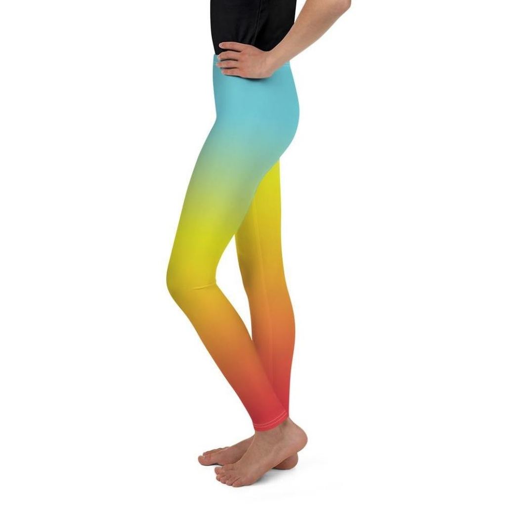 Bohemian Rainbow Youth Leggings