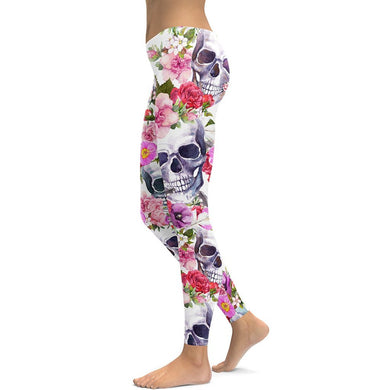 Boho Skull Leggings