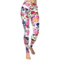 Boho Skull Yoga Leggings