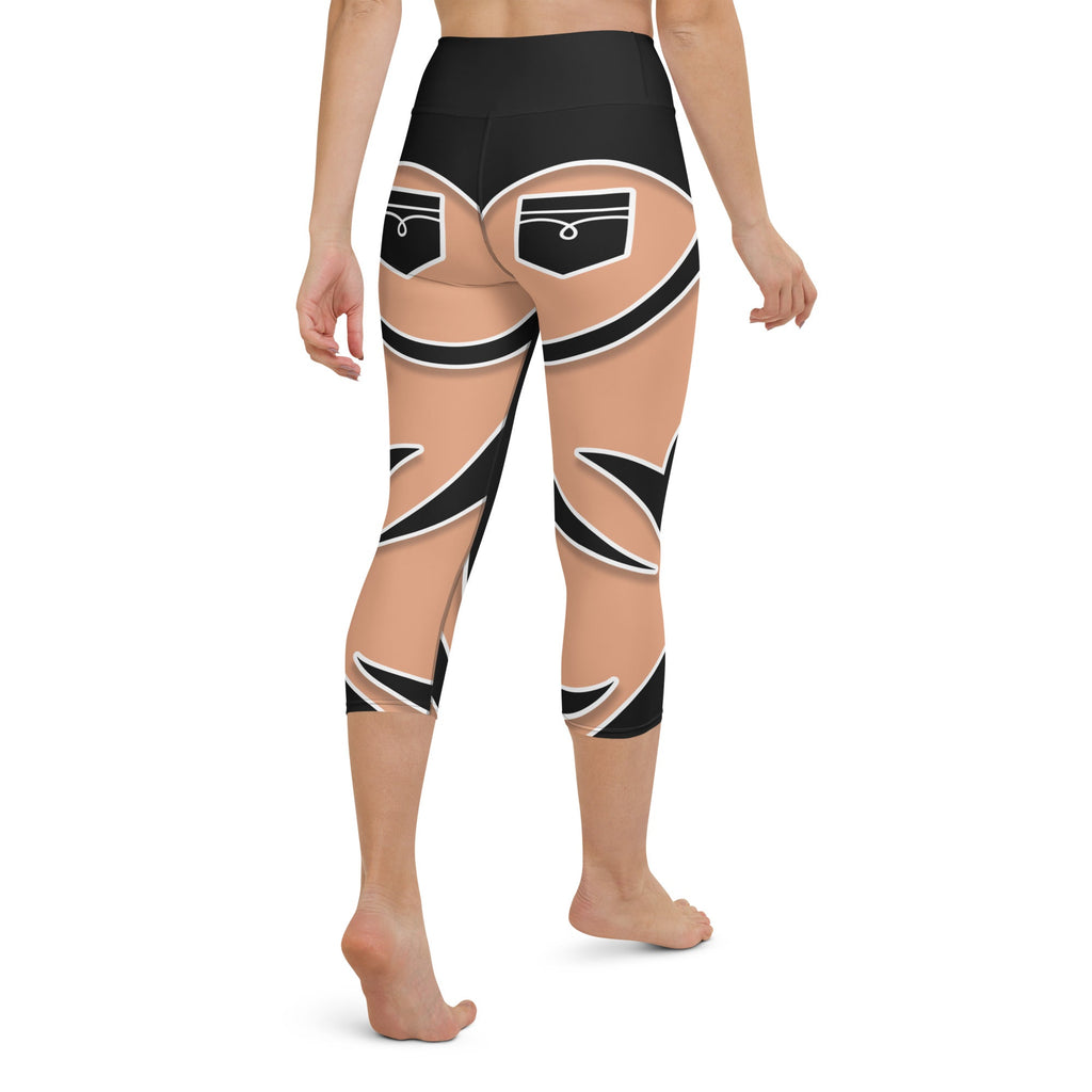 Bold Cut Outs Yoga Capris
