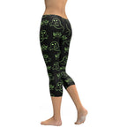 Boo Halloween Ghost Capris