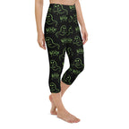 Boo Halloween Ghost Yoga Capris