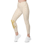 Bride Crossover Leggings With Pockets