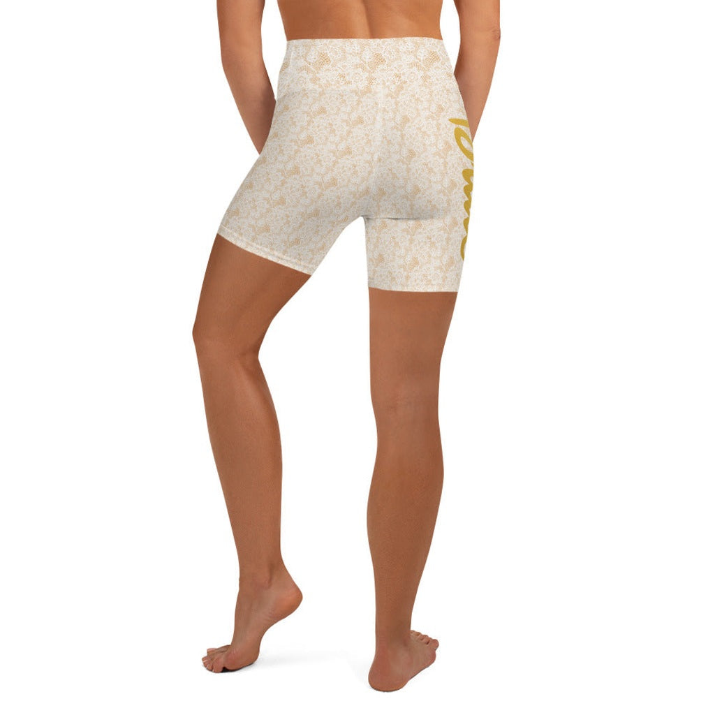 Bride Yoga Shorts