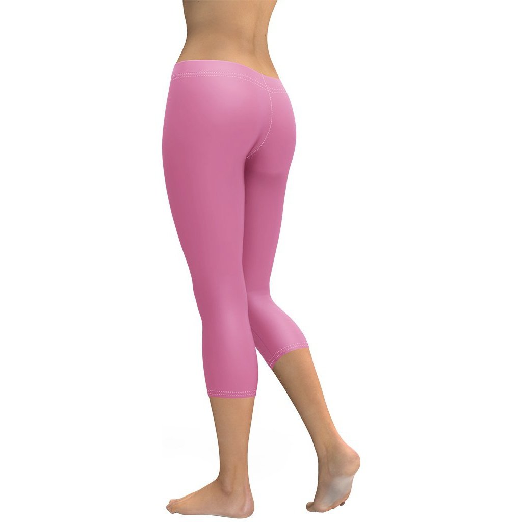 Bubblegum Pink Capris