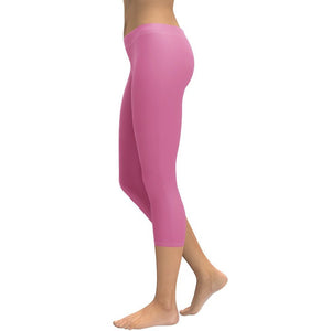 Bubblegum Pink Capris