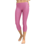 Bubblegum Pink Capris