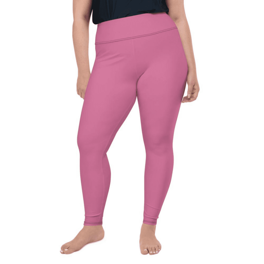 Bubblegum Pink Plus Size Leggings