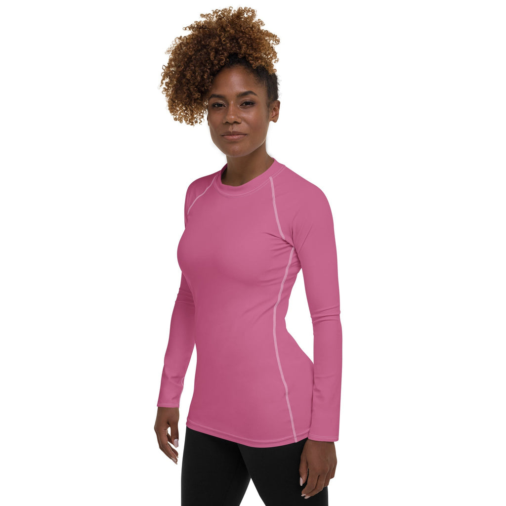 Neon Pink Rash Guard Bubblegum Pink Rash Guard | FIERCEPULSE